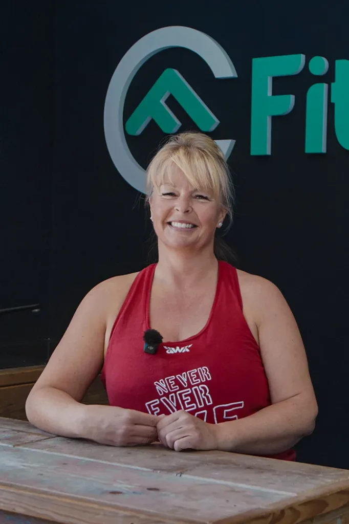 Fit Club York member Sam sharing her fitness journey testimonial