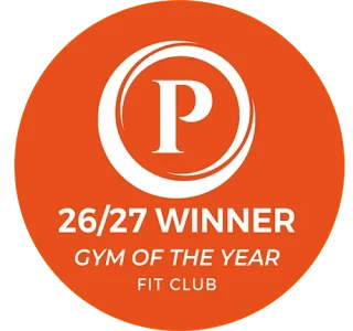 Prestige Awards 2026 2027 Gym of the Year winner badge for Fit Club York